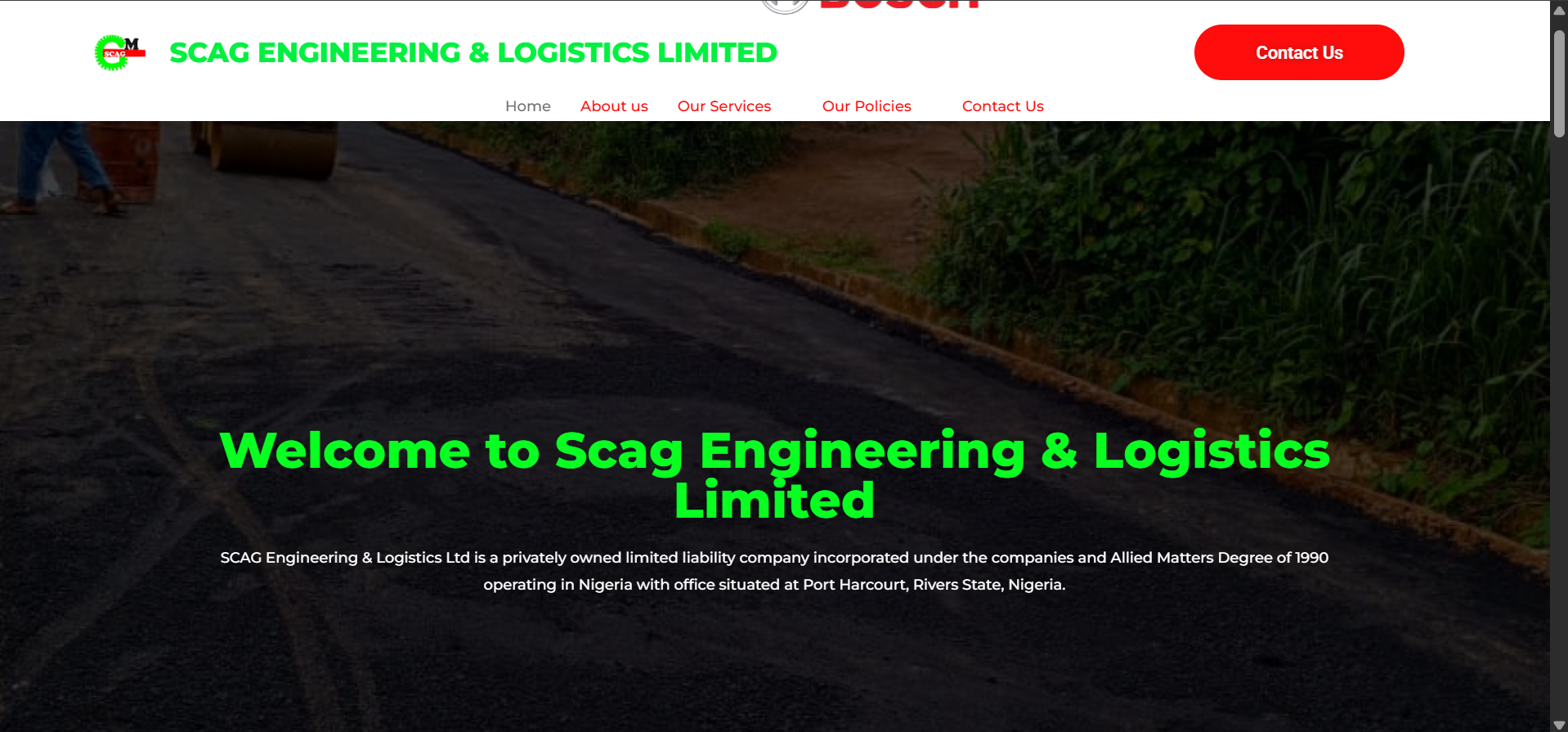 Business Website